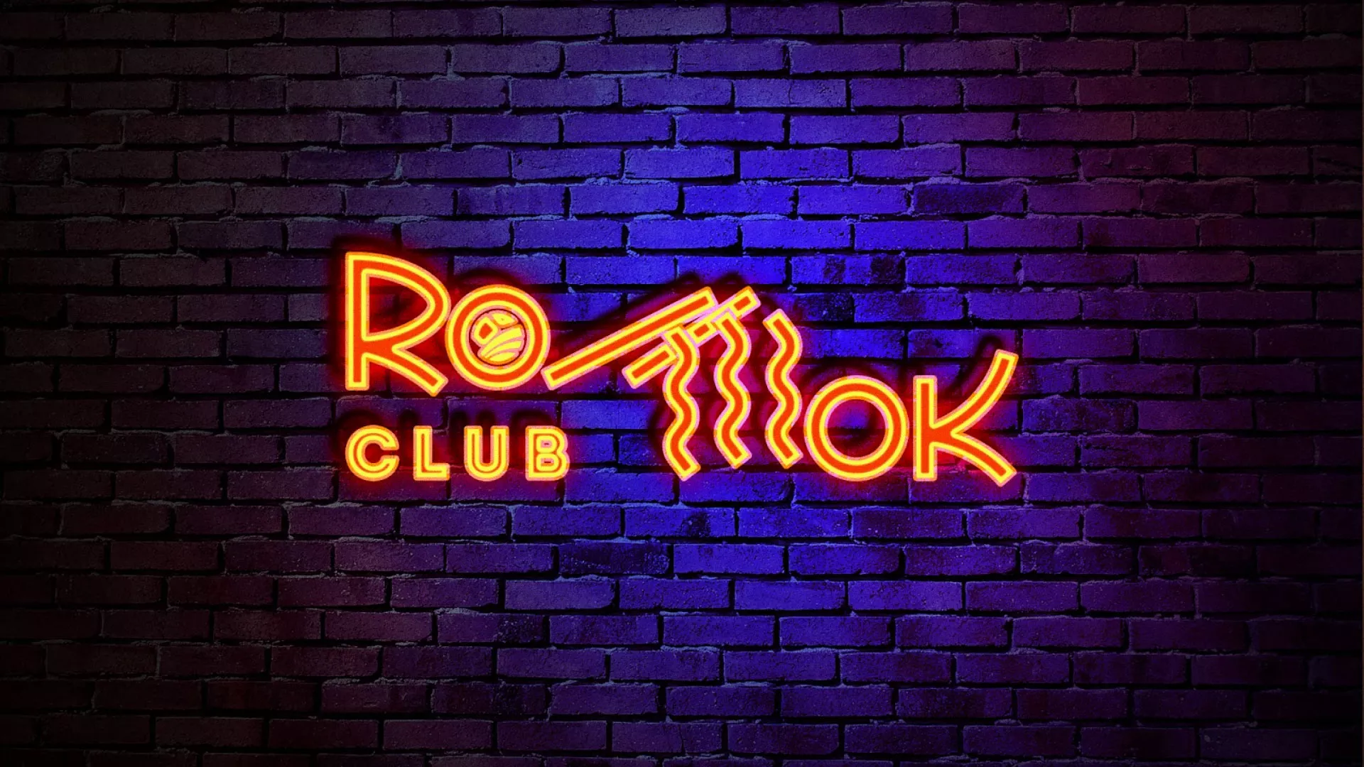 Разработка интерьерной вывески суши-бара «Roll Wok Club» в Калаче