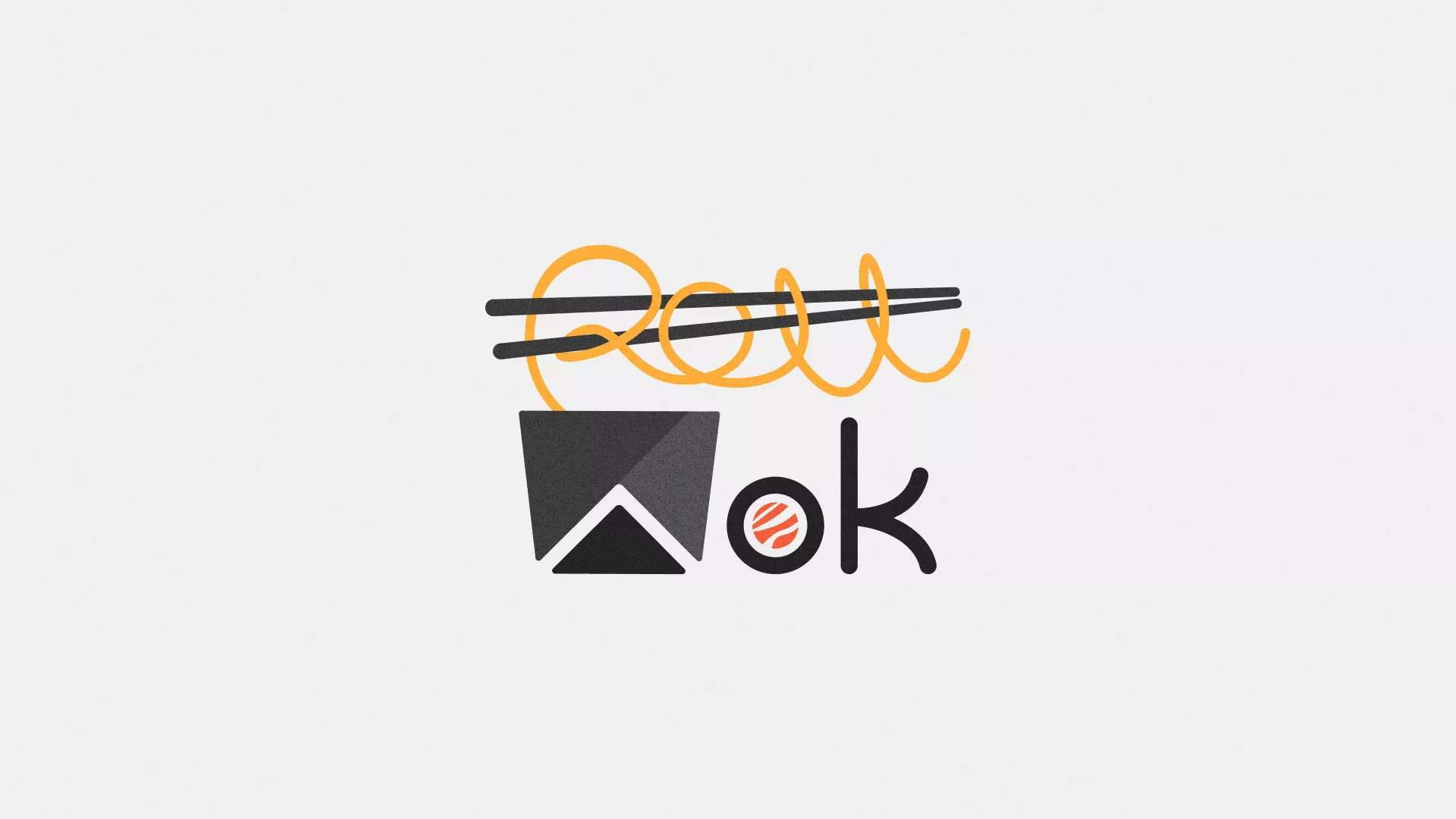 Разработка логотипа в Калаче для суши-бара «Roll Wok Club» Разработка логотипа в Калаче для суши-бара «Roll Wok Club»